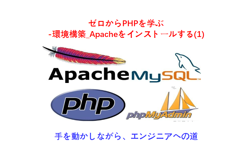 apacheインストール